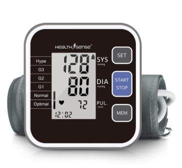 HealthSense Heart Mate Classic BP120 Digital Blood Pressure Monitor